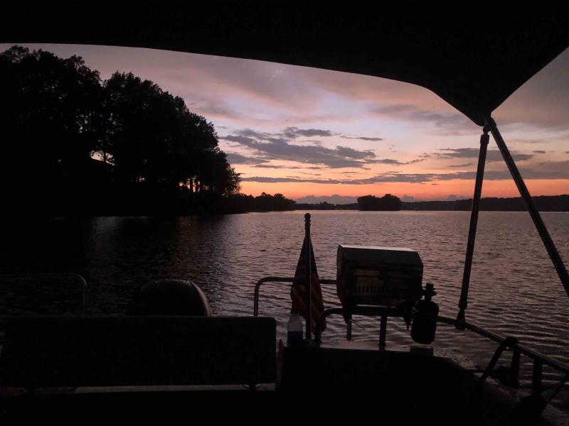 Barkley Lake sunset