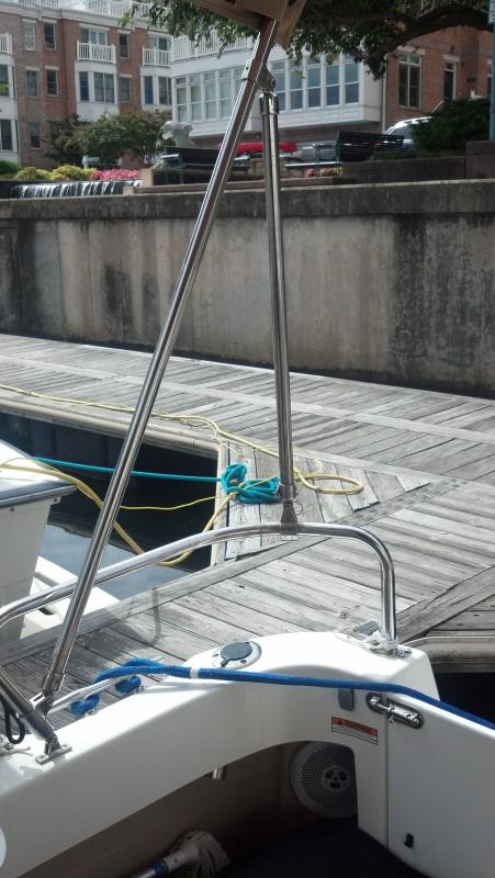 Bimini Support Pole