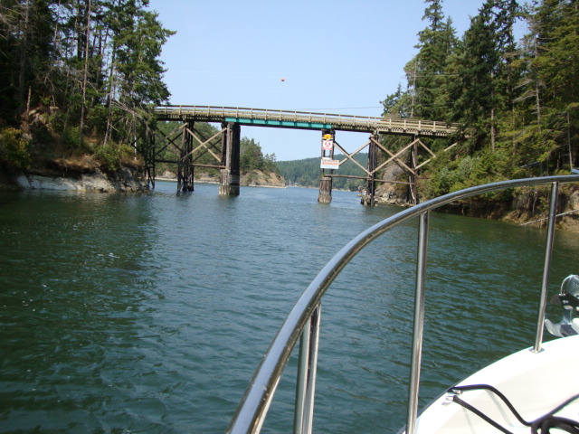 British Columbia - leaving Bedwell Harbor & Heading toward Port Browning