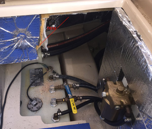C28 panel removed
