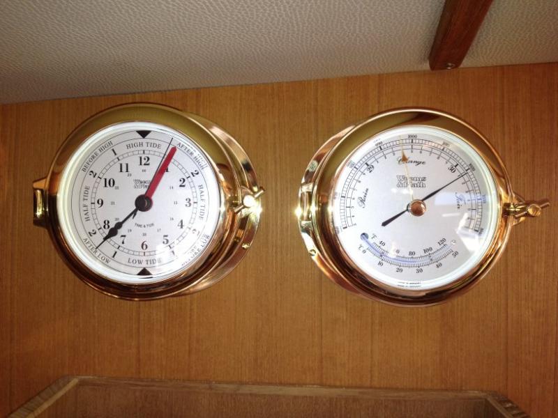 Clock and Barometer