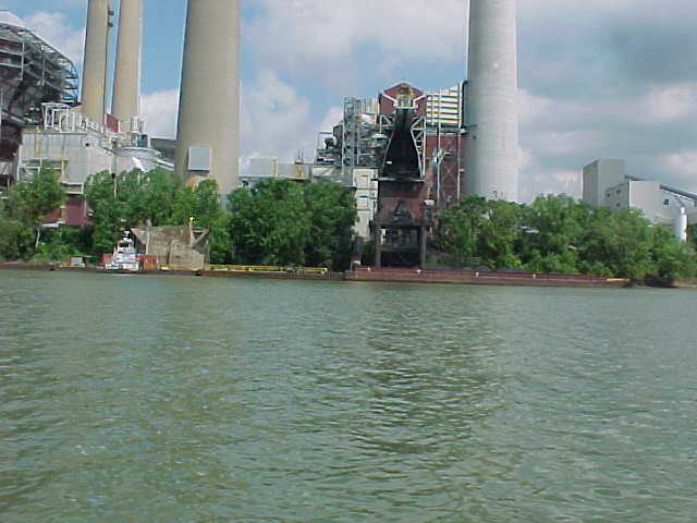 Coal plant on State line Indiana-Ohio