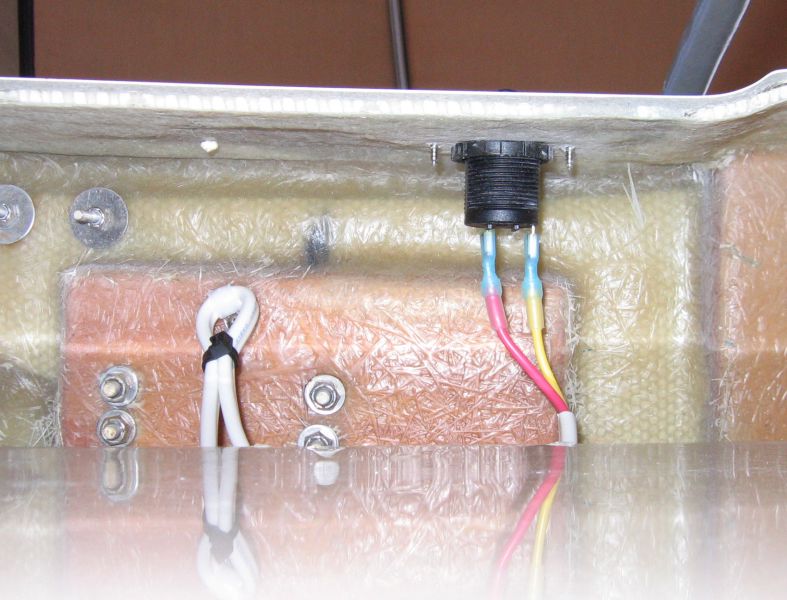 Cockpit 12V Power Jack bottom view