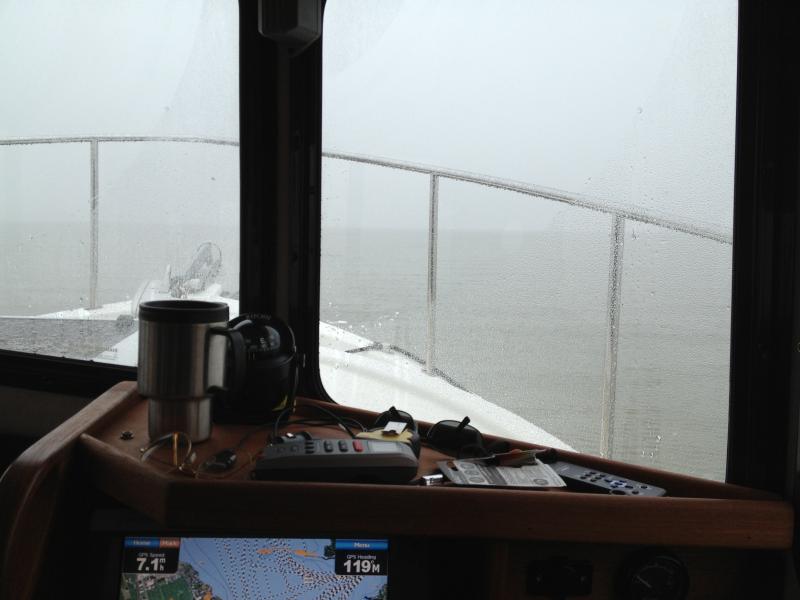 Cold, Fog, Coffee, and solitude