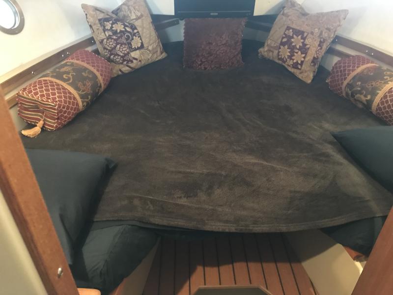 Comfy Bed with Access to Clothing