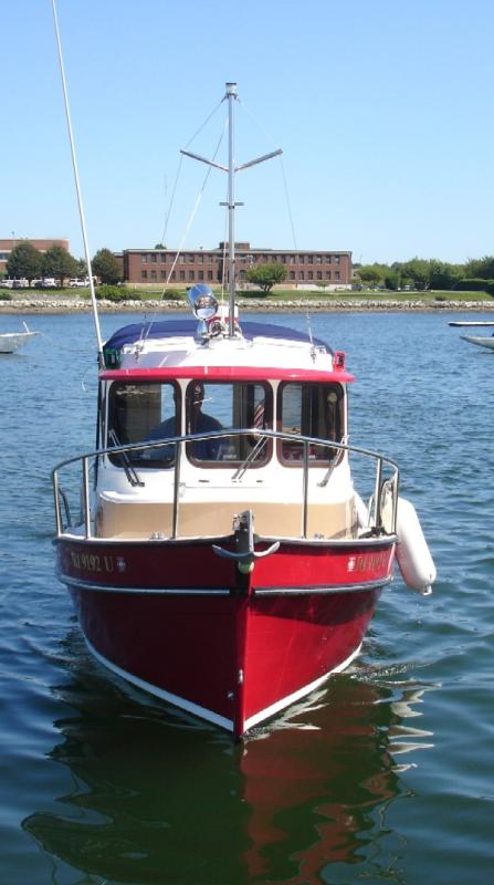 Coming to port