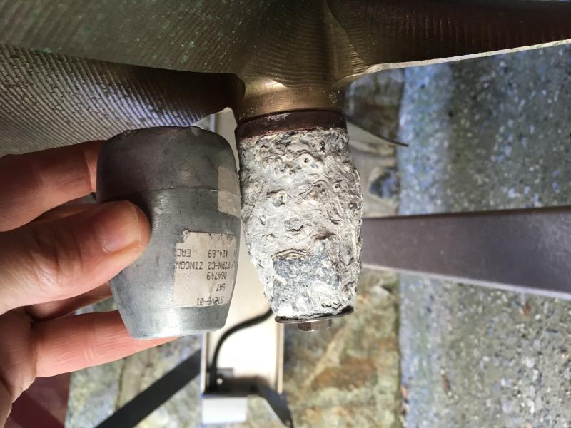 Condition at 1450 operating hours
