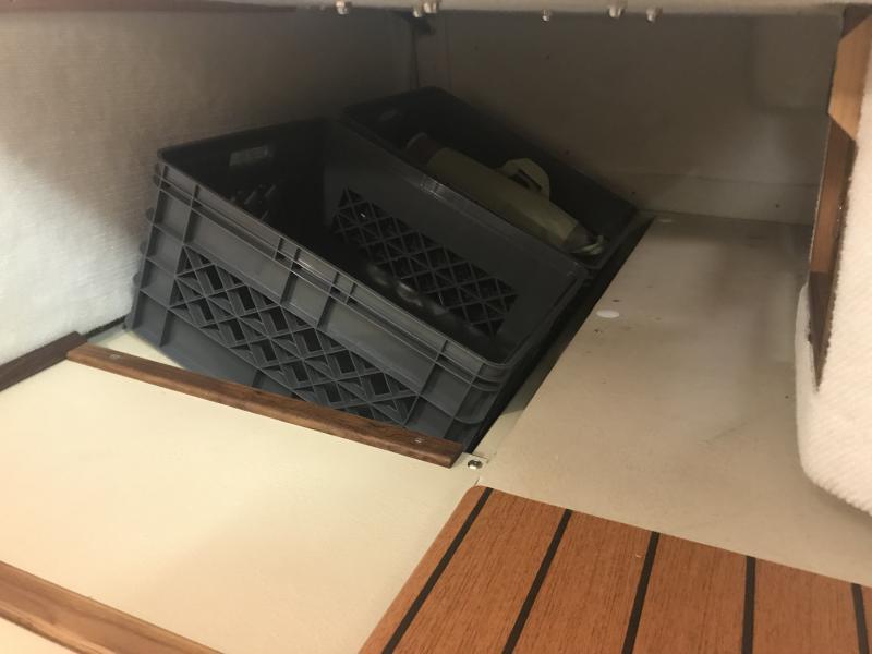 Crates Tilt toward Access Doors for Ease of Use.