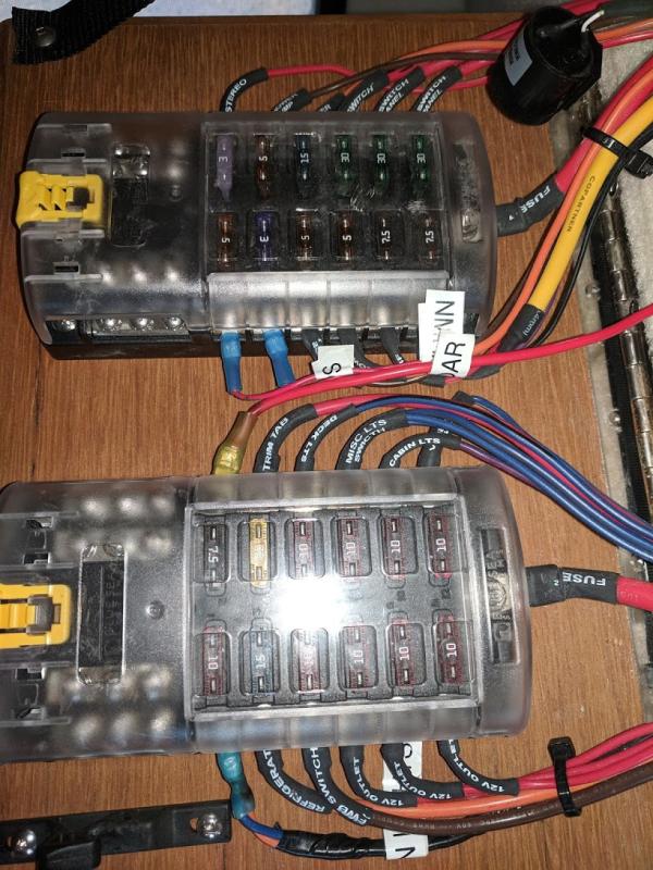 Dashboard button fuses