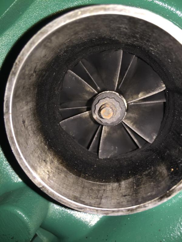 Dirty turbo inlet