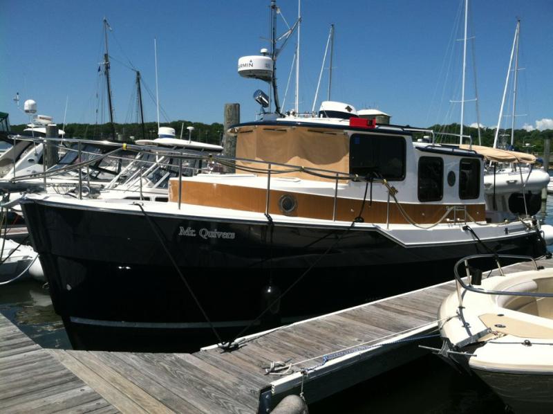 Dock at Brewer Mystic - July 2012