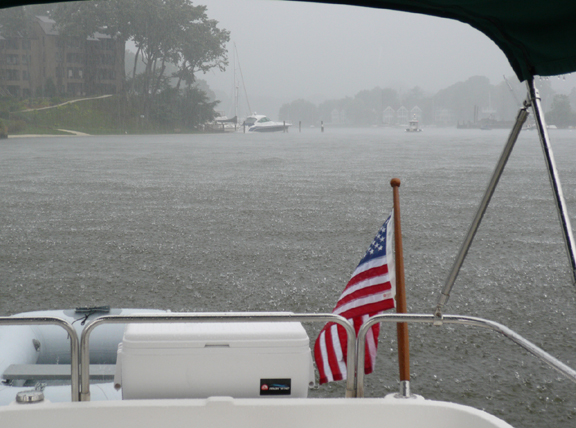 Downpour at Spa Creek, Annapolis