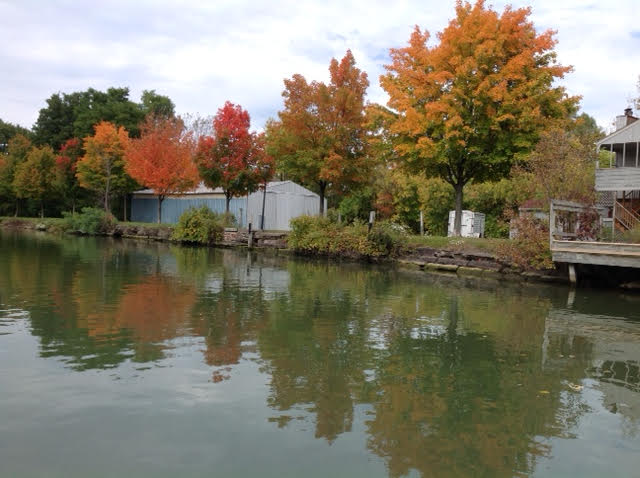 early fall on the Erie Canal
