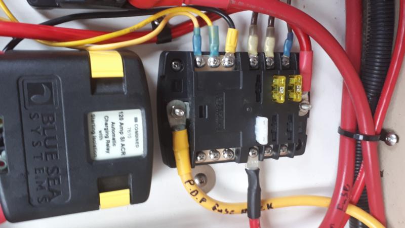 Electrical wiring - PDP - 25 amps fuse