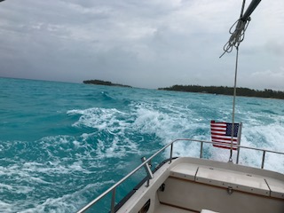 Entering Bimini cut