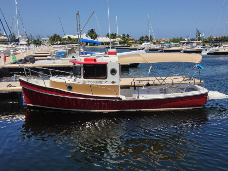 Epilogue dockside in Grand Cayman