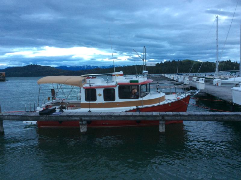 First morning on board