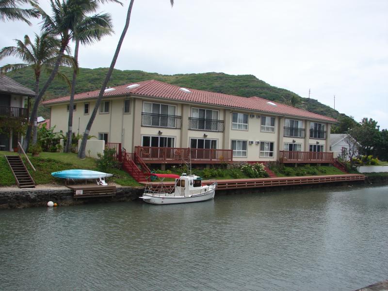 From the other side of the canal