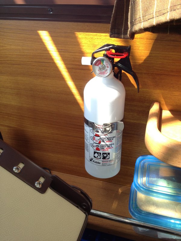 Galley Fire Extinguisher