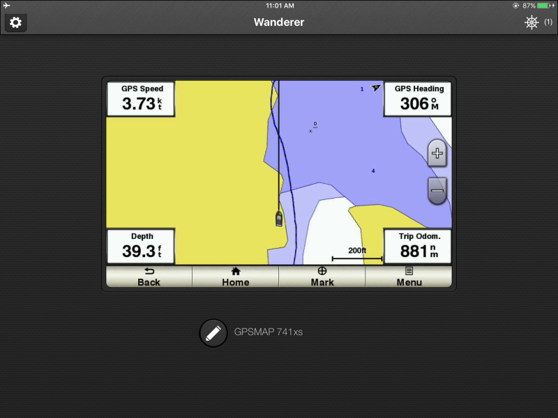 GPS plotter error