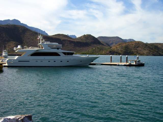 Guess which boat gets more attention