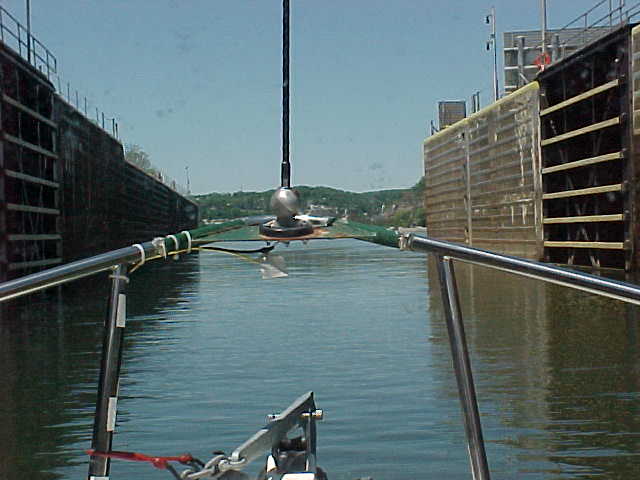 Heading out Lock 2