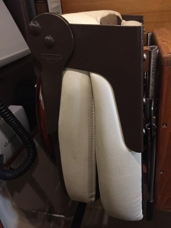 Helm seat hinge