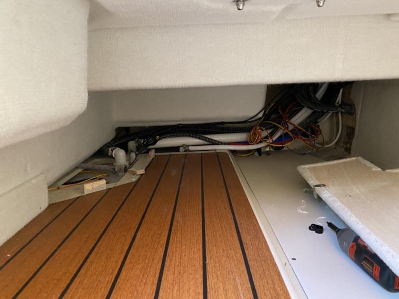 Holding tank access