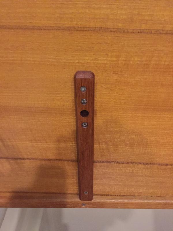 Hole for pin