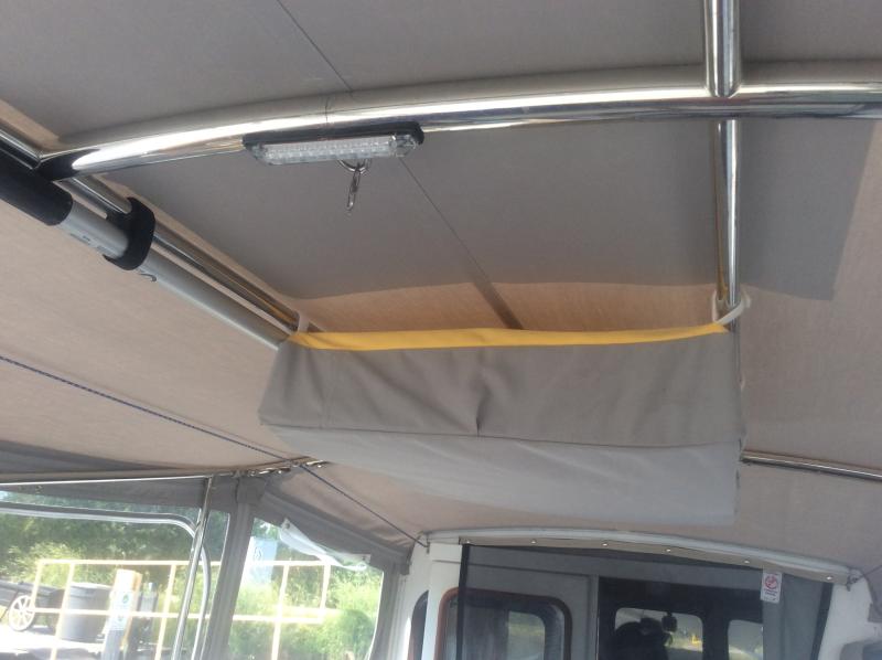Interior in cruising mode
