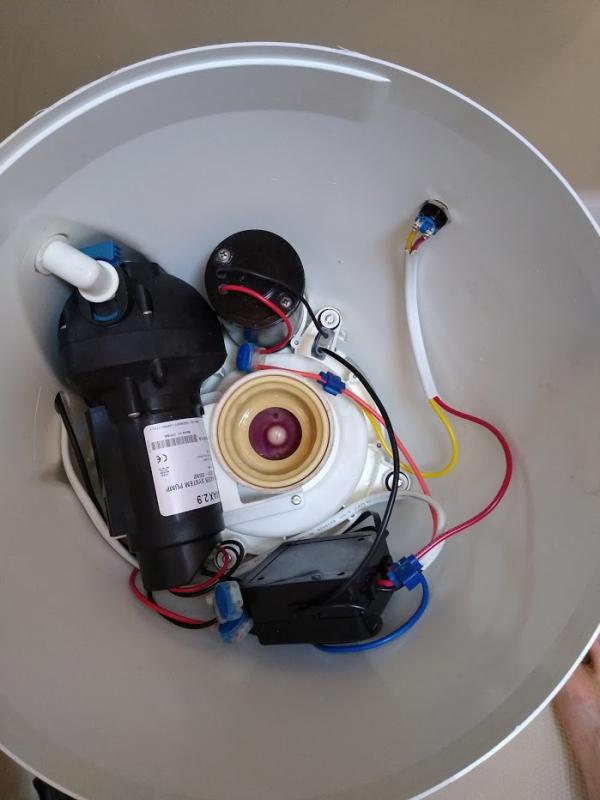 Jabsco Lite Flush bypass switch