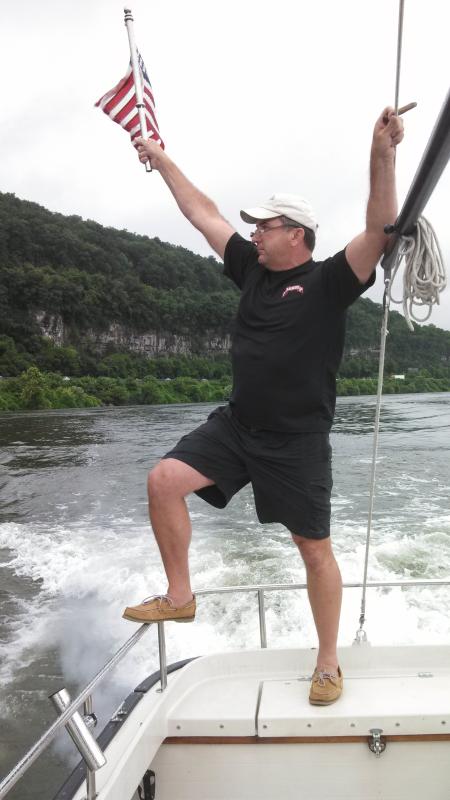 July 4, 2013 Tennessee River salute