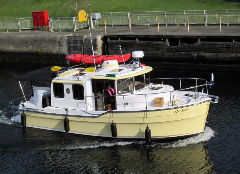 Karma entering the locks