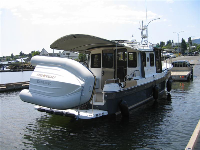 Launching - float off the trailer