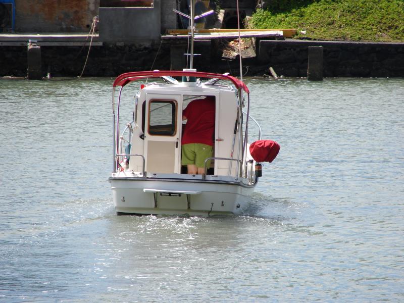 Leaving the dock #1
