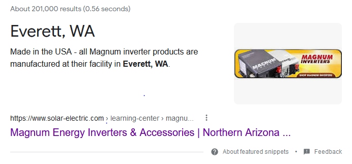 magnum inverter