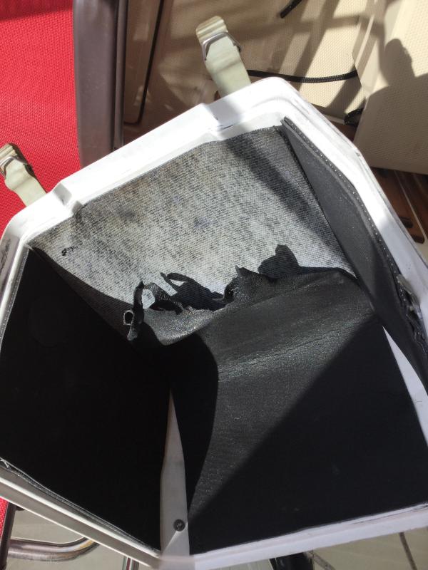 Mase Generator Damaged EngineCover