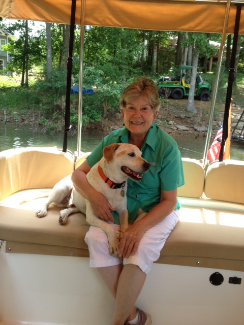 Maudie and Nick on Reflections