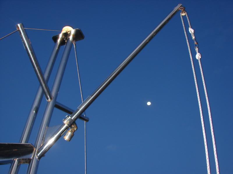 Morning moon