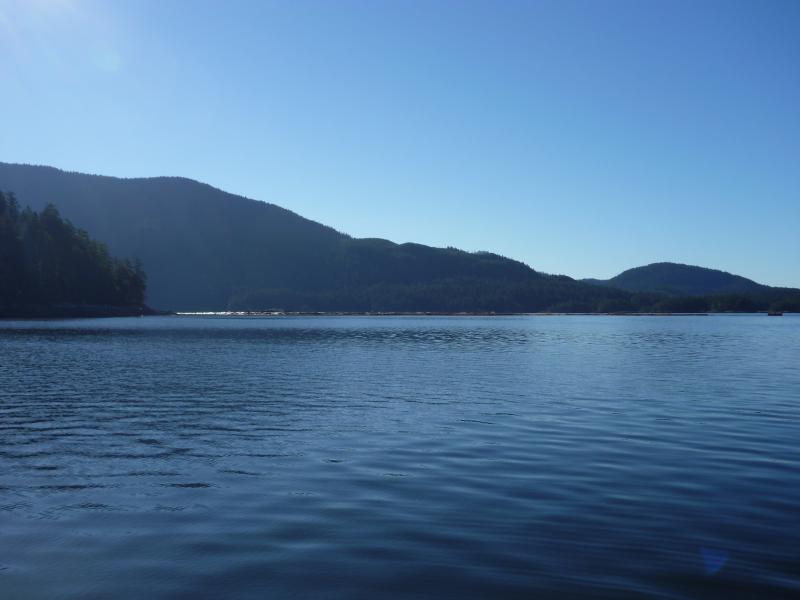 N.W. Trip Blind Bay anchorage