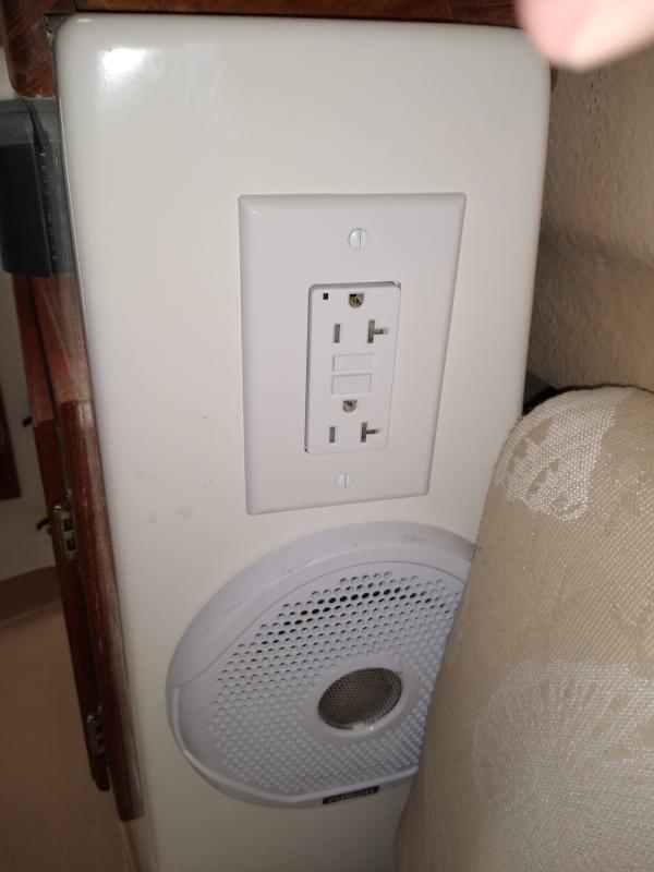 New 20 amp AC plug