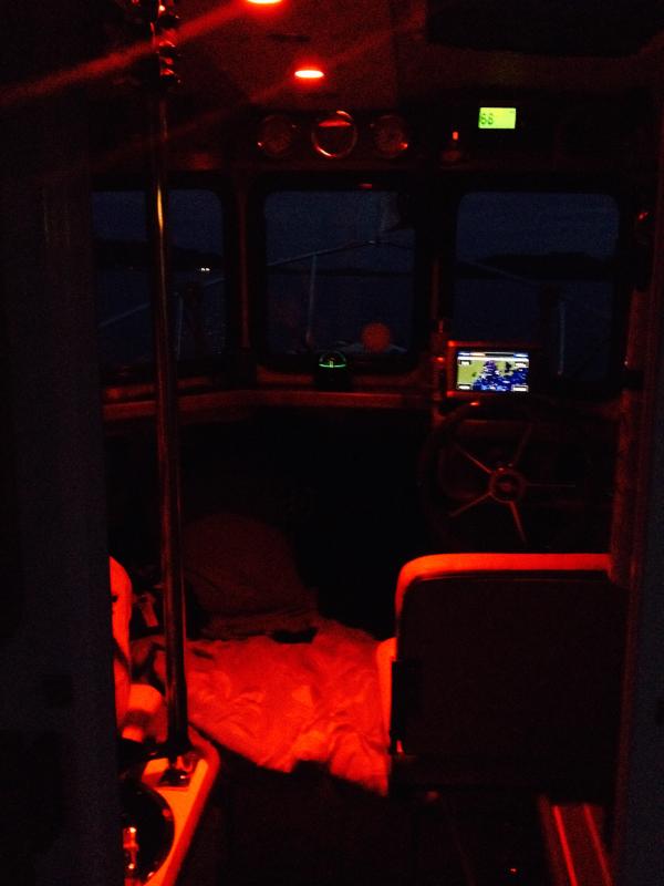 Night cruise (we left too late...)