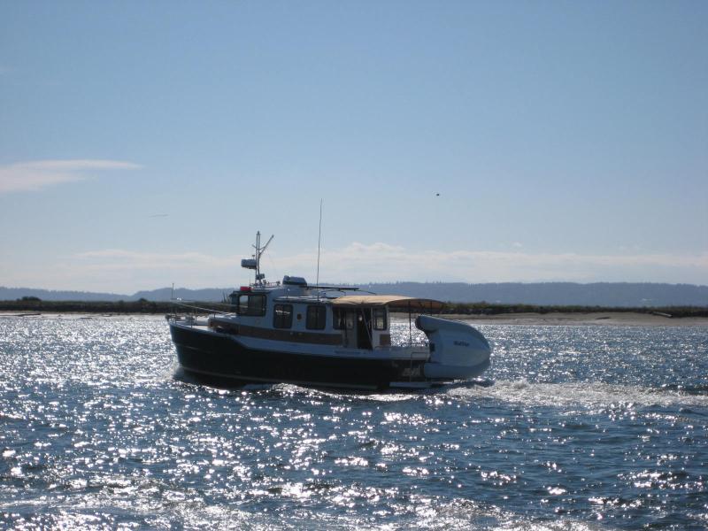 on the water