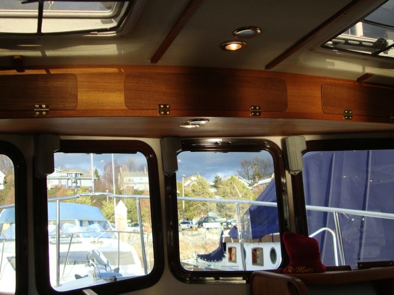 Overhead compartment door #1