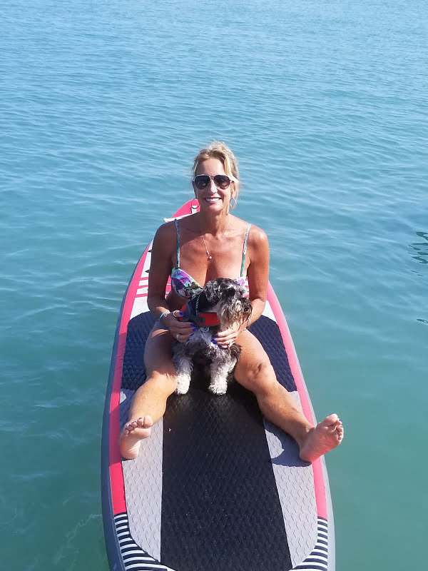 Paddleboardin