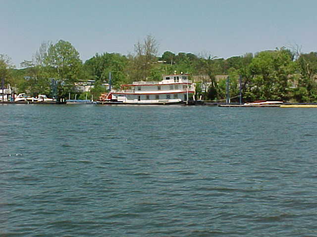 Paddlewheeler in Pittsburgh area