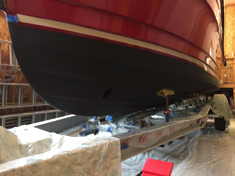 Port side finished
