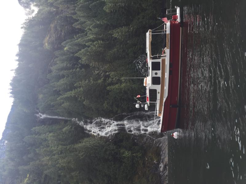 Princess Louisa Inlet moorage,  BC
