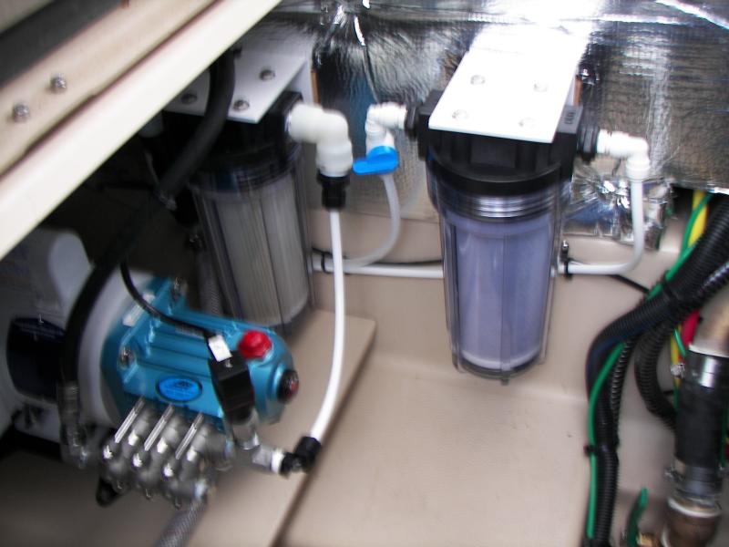 Pump/Motor Assy. Sediment & Fresh water Flush Filters
