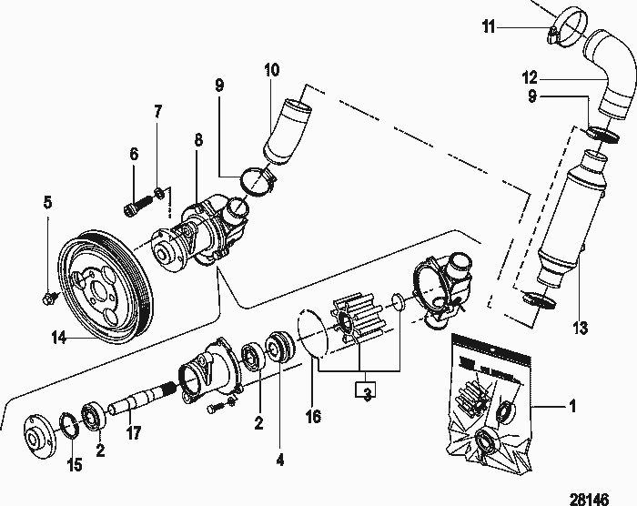 QSD water pump